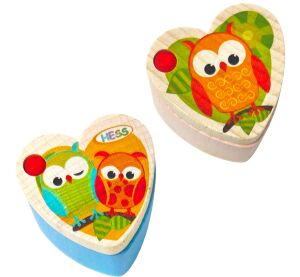 Hess Krabička na zúbky Sovičky 1ks